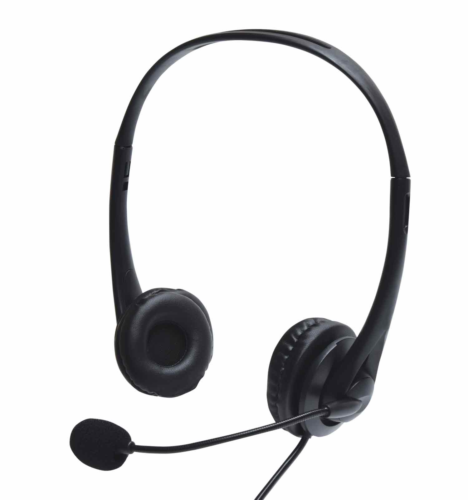 av:link USB Multimedia Headset with Boom Microphone