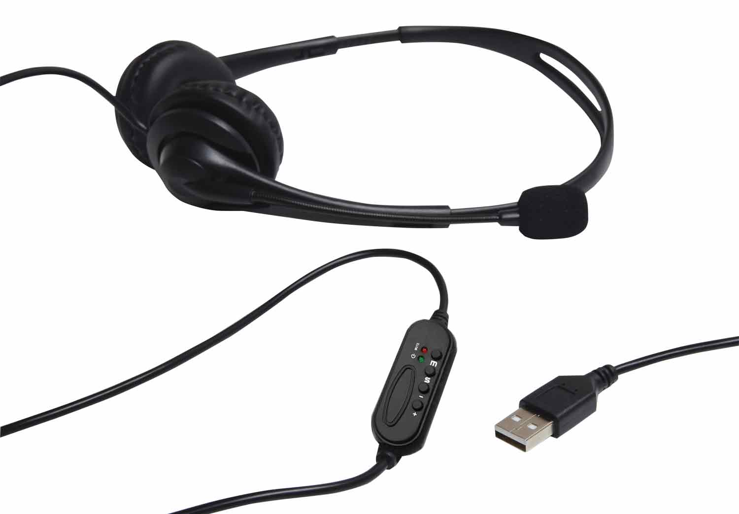 av:link USB Multimedia Headset with Boom Microphone - Image 3