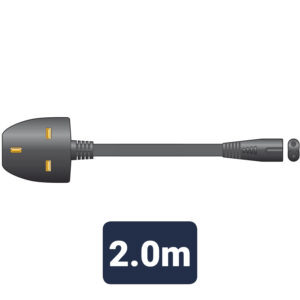 Figure 8 Mains Power Lead UK Plug 2m Long