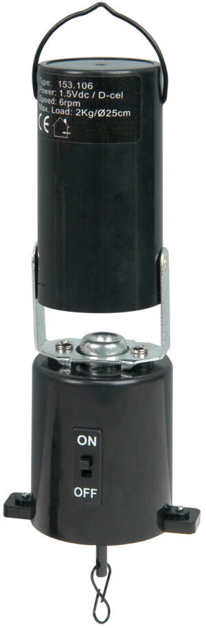 QTX Battery Powered Mirror Ball Motor