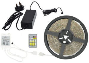 Lyyt IP65 DIY LED Tape Kit 5m Warm White / Cool White with Remote