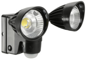 Lyyt Battery Powered Motion Sensor Twin LED Floodlight