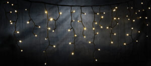 Icicle Inspired Multi-Sequence Outdoor LED String Light - Warm White