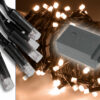 Heavy Duty 90 LED String Lights with Controller - Warm White - Image 3