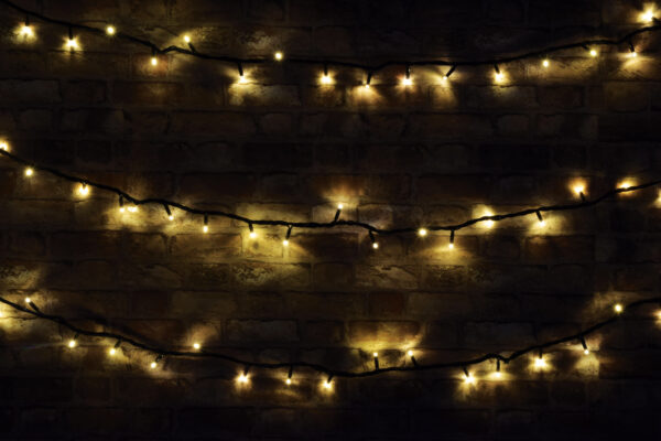 Heavy Duty 90 LED String Lights with Controller - Warm White