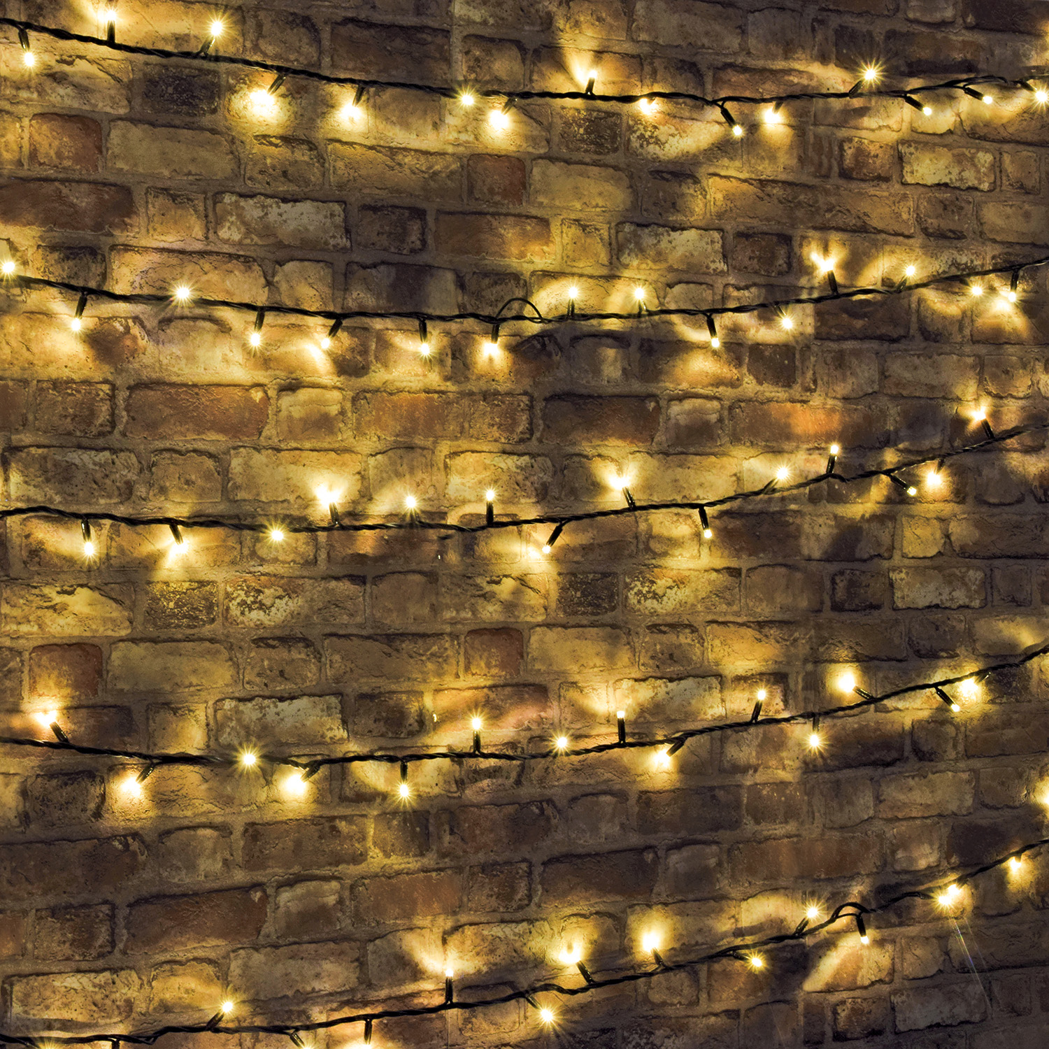 Heavy Duty Static String Light 180 LEDs 20m – Warm White - Image 2