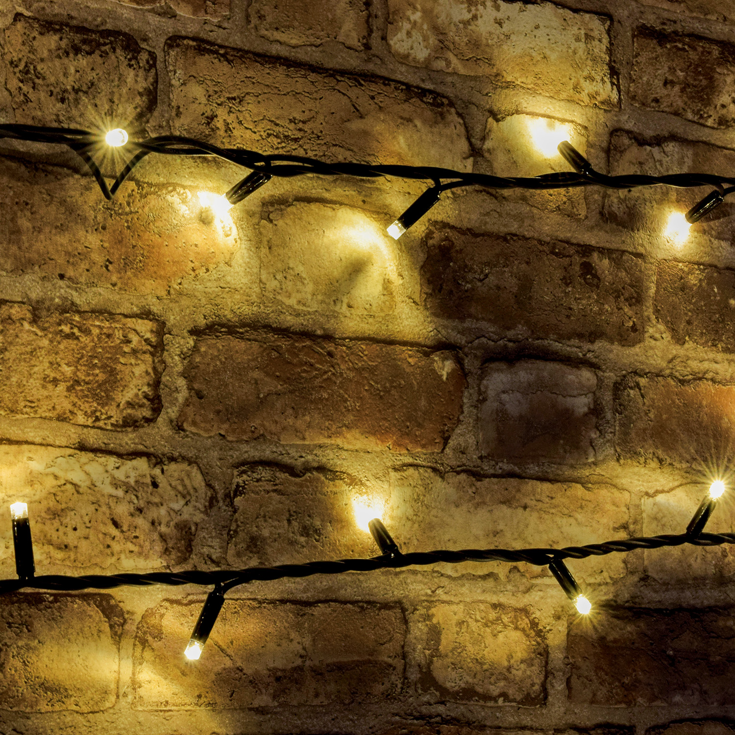 Heavy Duty Static String Light 180 LEDs 20m – Warm White - Image 3