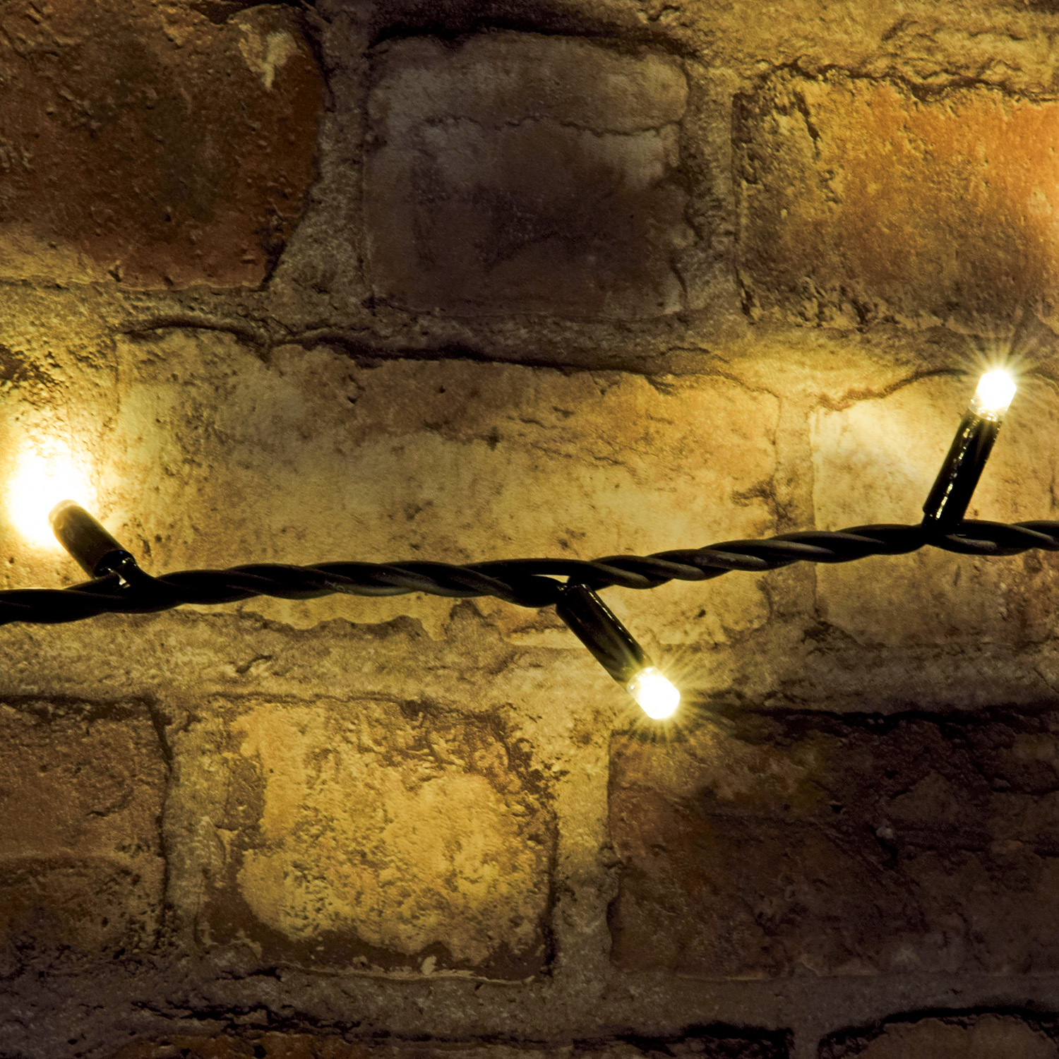 Heavy Duty Static String Light 180 LEDs 20m – Warm White - Image 4