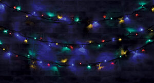 Heavy Duty 90 LED String Lights with Controller 90 LEDs 11m - Multicolour (RGBA)