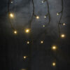 Icicle Inspired Multi-Sequence LED Outdoor String Lights with 24-Hour Auto Timer - Warm White - Image 3