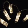 LED Battery Powered Photo Peg String Lights: Warm White - Image 2