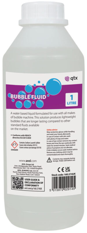 QTX Bubble Fluid 1L