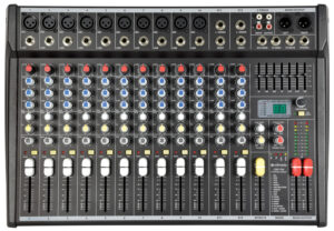 Citronic CSP-714 14 input 2 x 350w Compact Powered Mixer with DSP