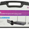 Dual Handheld Microphone VHF Wireless System - 173.8 + 174.8MHz - Image 3