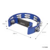 Chord Tambourine TAMB-SD-BL - Single D -BLUE - Image 3