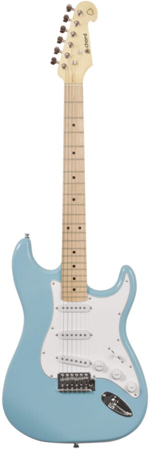 Chord CAL63M-SBL Electric Guitar with Maple Fingerboard in Surf Blue