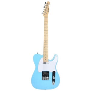 Chord CAL62 Electric Guitar with Maple Fingerboard in Surf Blue