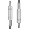 Classic Audio Leads 3.5mm TRS Jack Plug - 3.5mm TRS Jack Plug 0.75m - Image 2