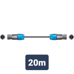 Classic Speakon to Speakon Speaker Lead - 20m Long