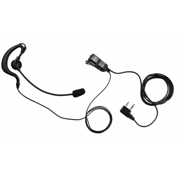 Two Way Radio Headset Earphone with Boom Microphone Sound Dynamics