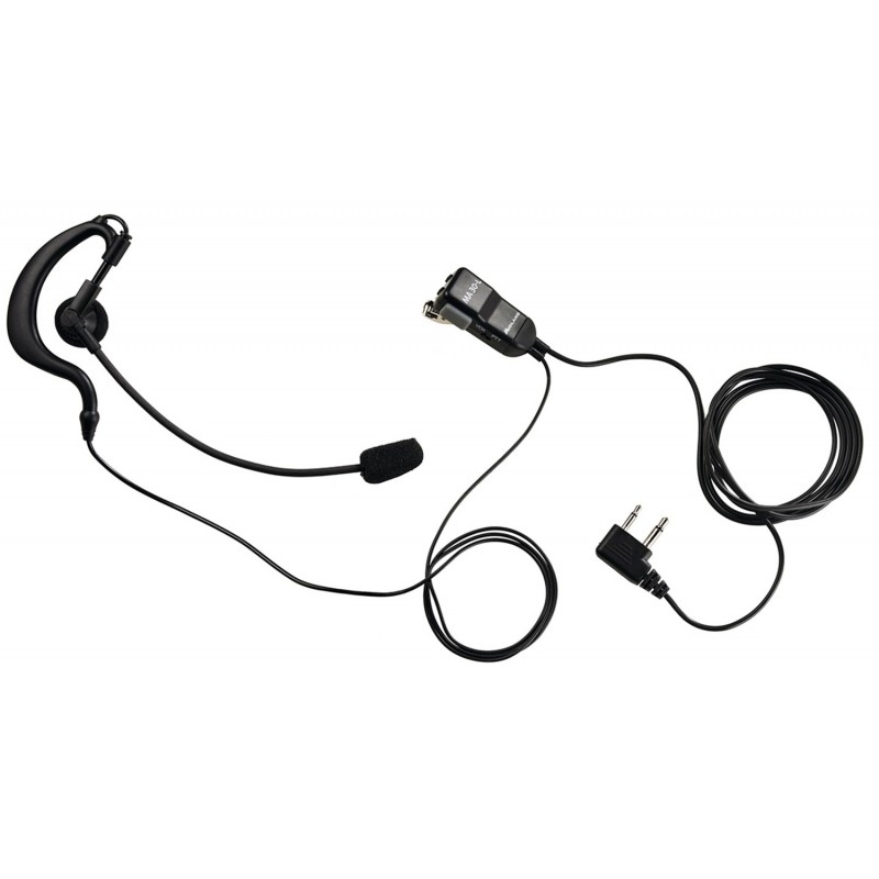 Two Way Radio Headset Earphone with Boom Microphone Sound Dynamics
