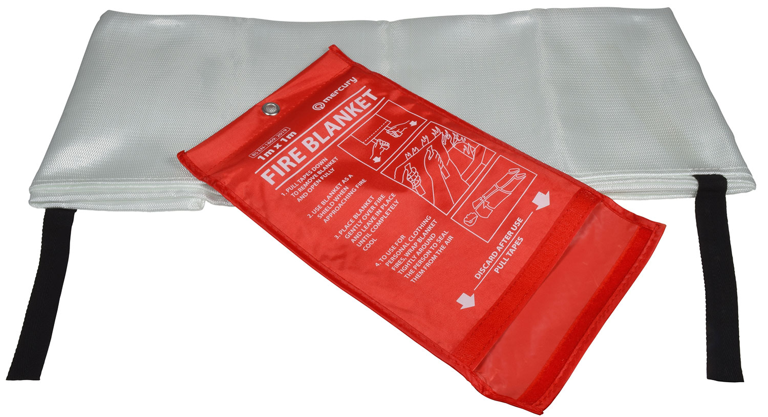 Mercury Large Fire Blanket 1m - Image 2