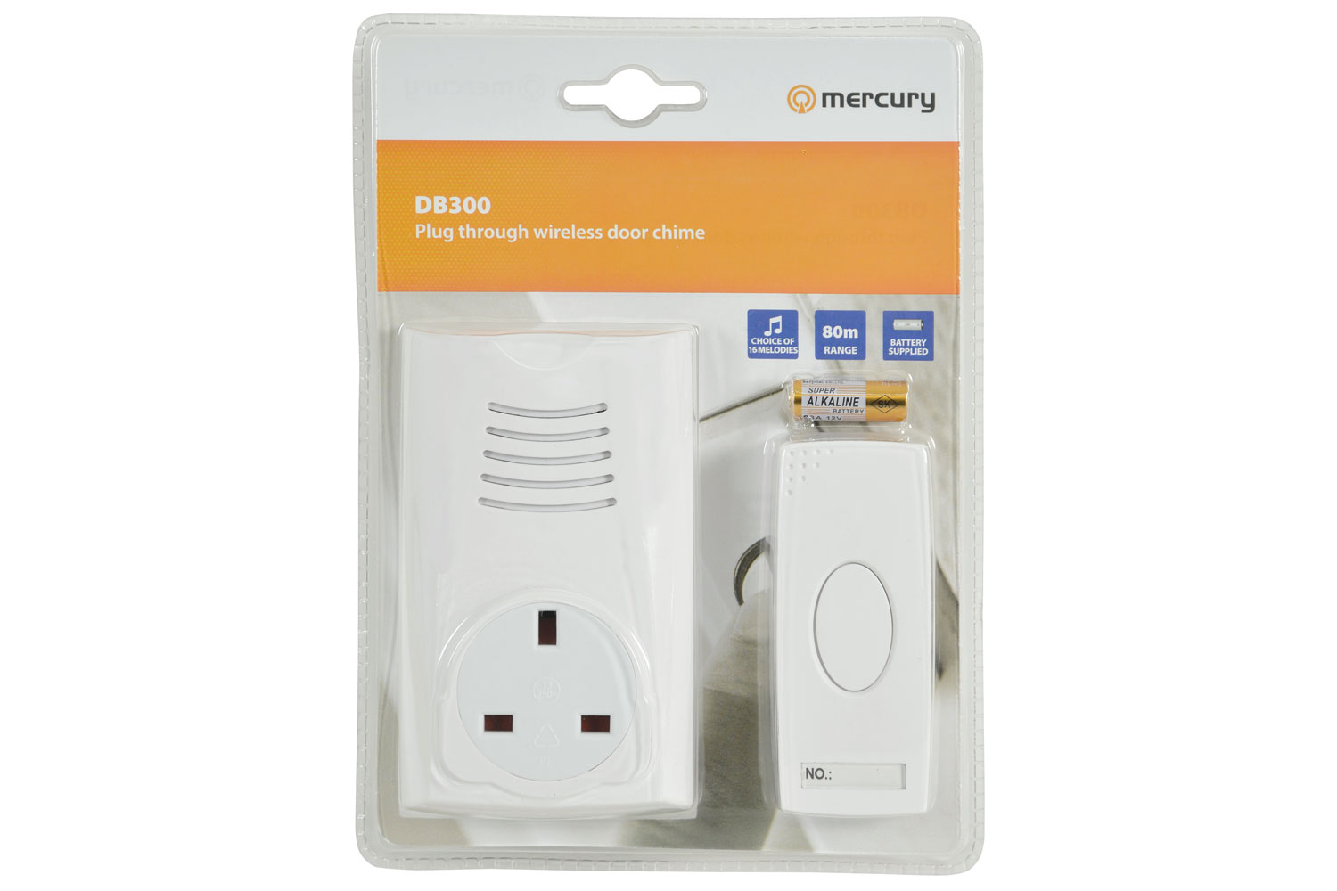 Plug Through Wireless Door Chime Sound Dynamics