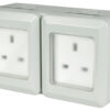 Weatherproof 2 Gang Outdoor Socket - Image 3