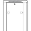 RC12U450 - 19" Rack Cabinet - 12U x 450mm Deep - Image 5