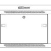 RC6U600 - 19" Rack Cabinet - 6U x 600mm Deep - Image 5