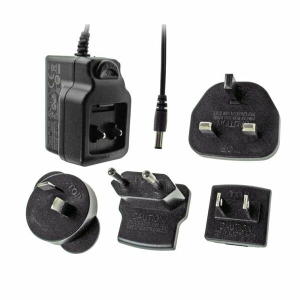 Universal 12V DC 500mA Power Supply (UK, EU, US, AU)