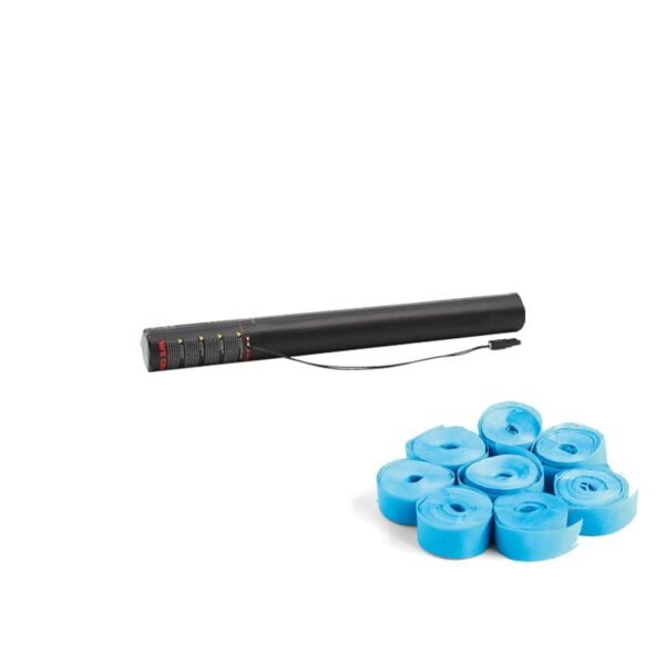Electric Streamer Cannon 50cm Light Blue