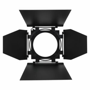 Aria 4-Leaf Barn Door, Black