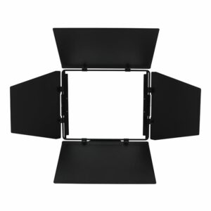 Rima 4-Leaf Barn Door, Black