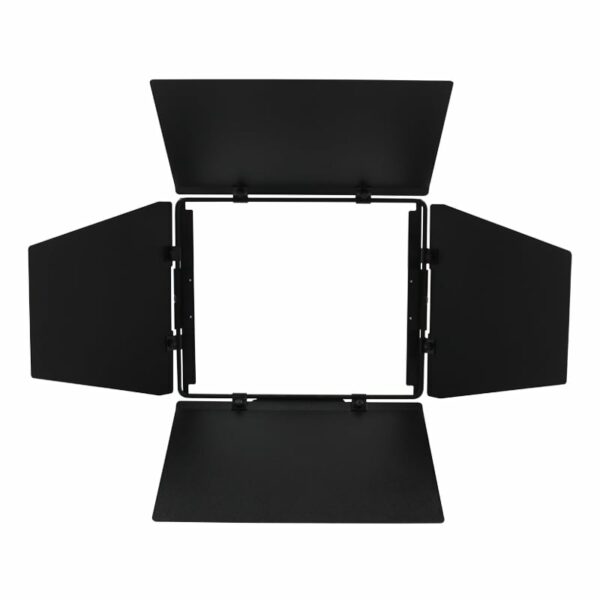 Rima 4-Leaf Barn Door, Black