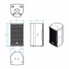BS-8 8'' 600W Loudspeaker, White - Image 6