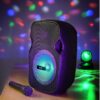 QTX PAL8 Portable PA Speaker with Bluetooth, TWS and LED Light Show - Image 5