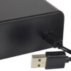 Recharge: Wireless Fast Charging Digital Alarm Clock - Black - Image 5