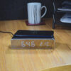 Recharge: Wireless Fast Charging Digital Alarm Clock - Black - Image 9