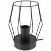Decorative Vintage Style Cage Table Lamp - Image 3