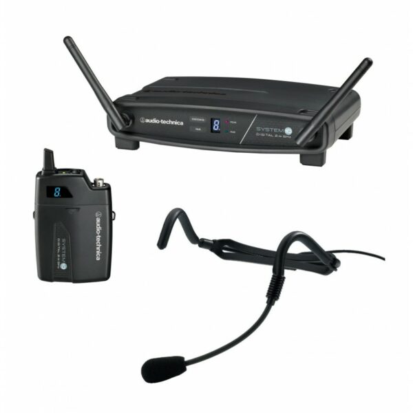 Audio Technica ATW-1101 System 10 Digital Microphone System with Xcise Fitness Headset