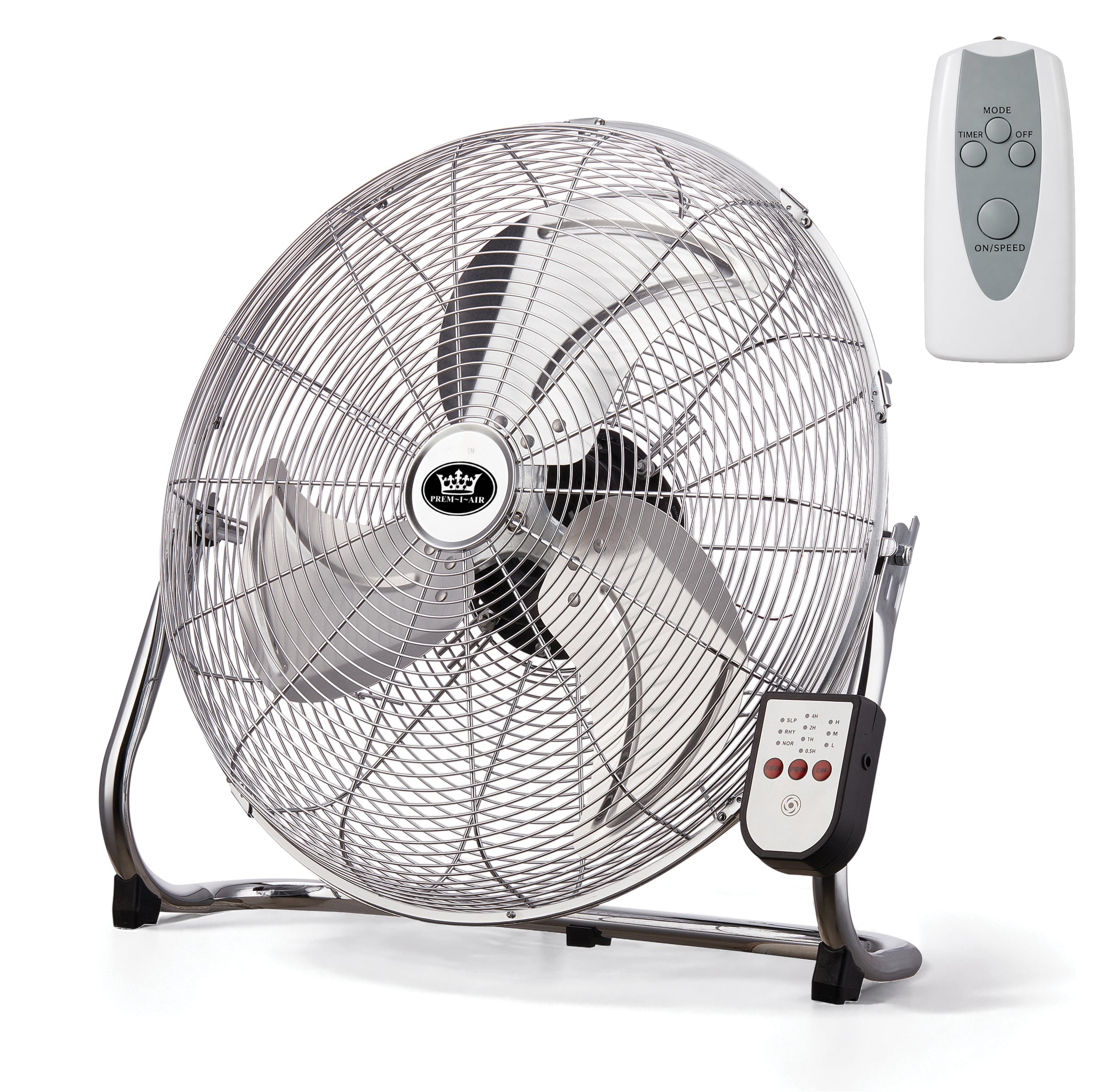 Prem-i-air 18" High Power Air Circulator with Chrome Finish