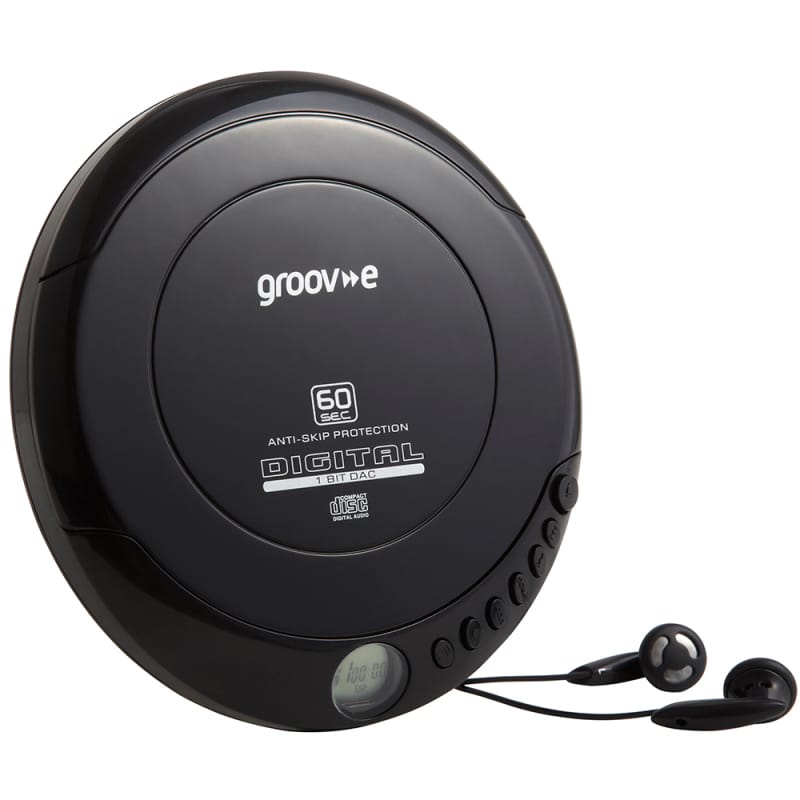 GROOVE Anti-Skip Personal CD Player - Sound Dynamics