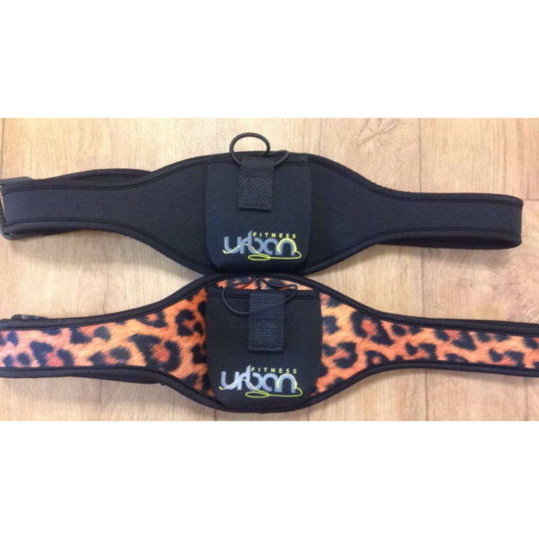 Urban Fitness 2 x Mic Belt Package - Black & Leopard