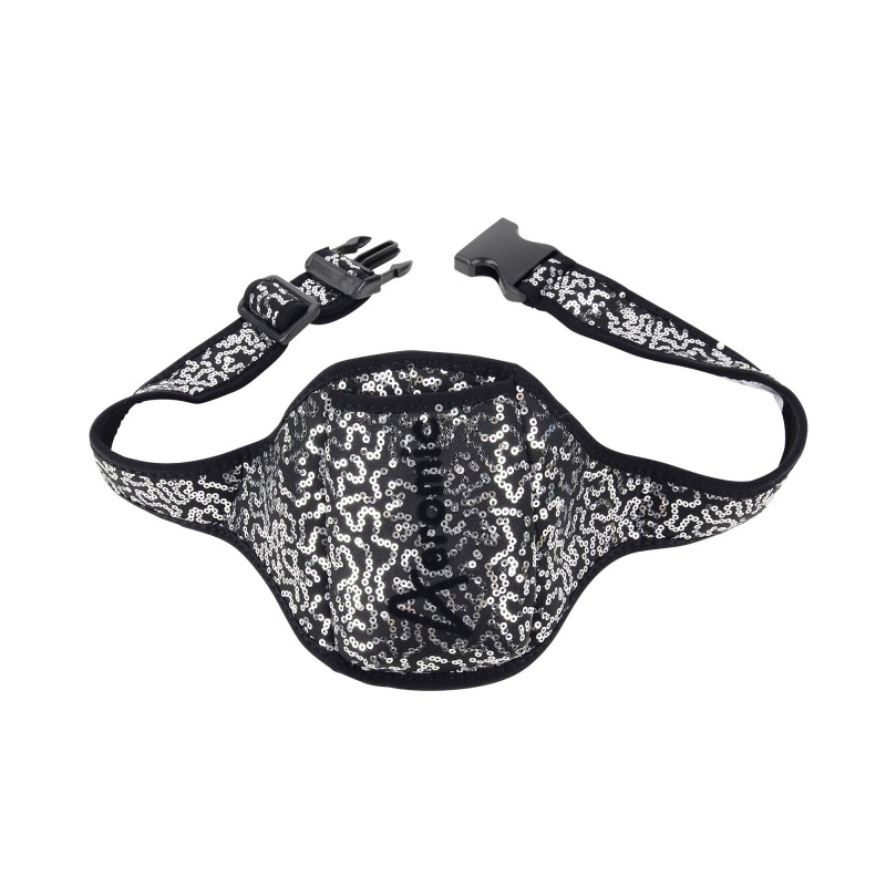 Aeromic Limited Edition Sequin Bling Mic Belt - Silver Sequin - Sound ...