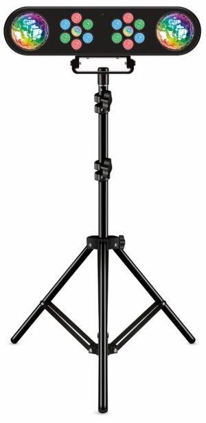 QTX PAR-T Bar: Mini LED Party Bar and Stand Kit