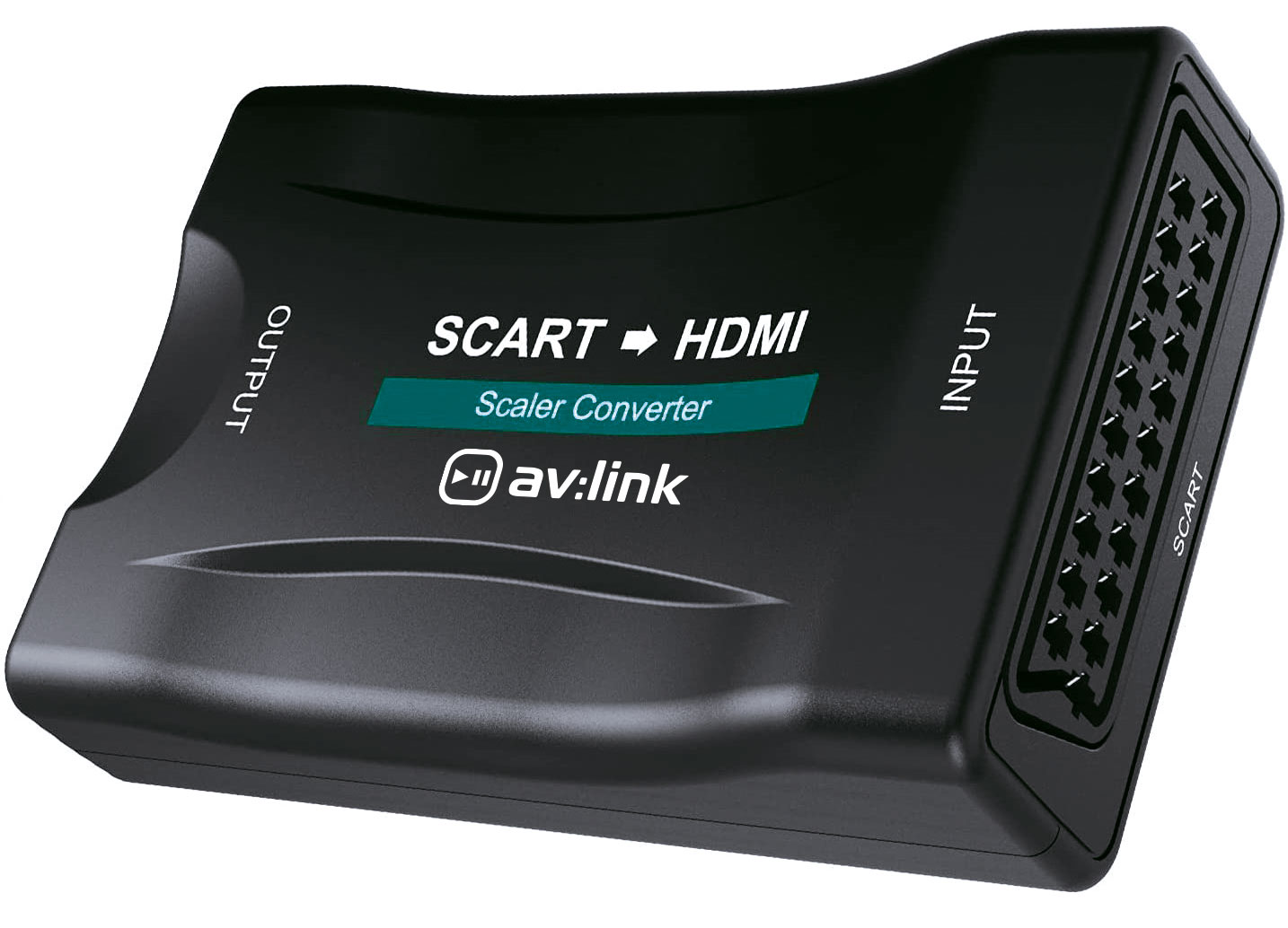 SCART HDMI To HDMI Converter Adapter Full HD 1080P 3.5mm Coaxia Video Audio  Converter for DVD Player / Set-top Box HDTV