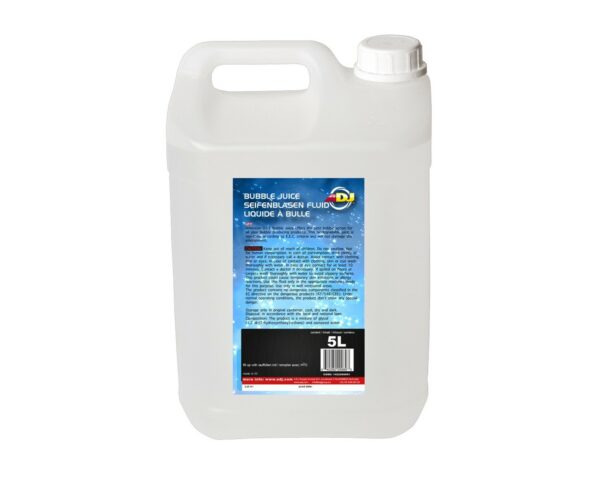 ADJ Bubble Juice Ready Mixed Bubble Fluid - 5 Litre
