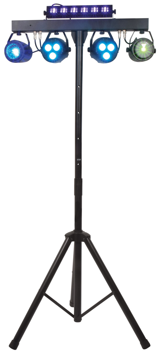 QTX Multi-Bar LED Multi-Effects Bar with Tripod - Sound Dynamics
