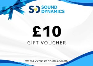 SOUND DYNAMICS GIFT VOUCHER - £10